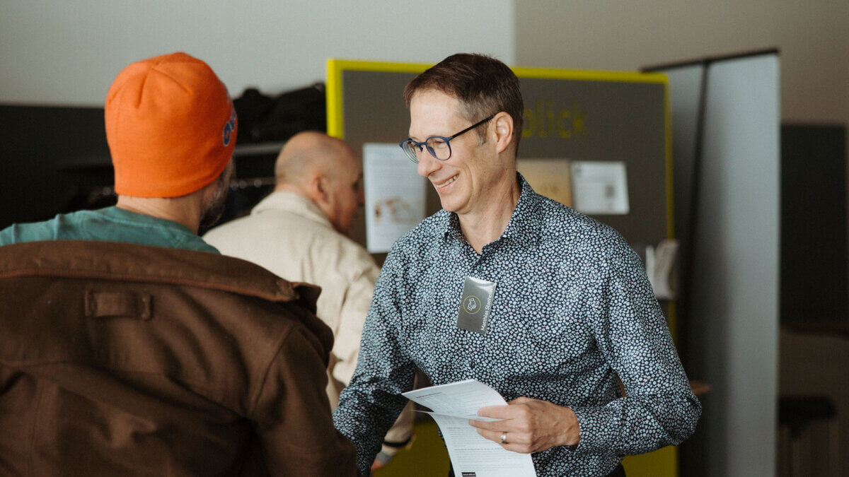 Mitarbeit Begrüssung